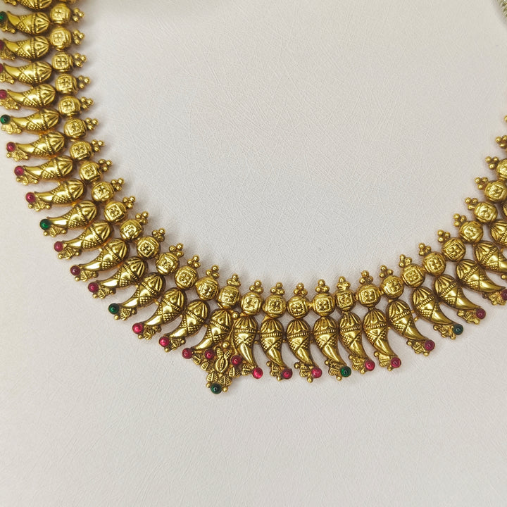 Lakshmi Nagas Necklace - The Velli Kadai