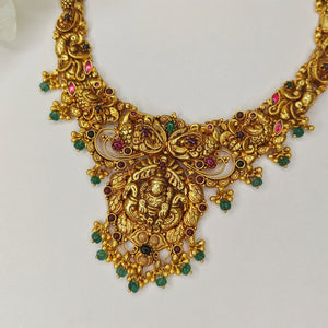 Mayil Lakshmi Necklace - The Velli Kadai