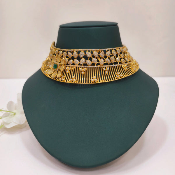 Flower Stone Chocker - The Velli Kadai