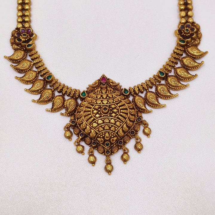 Mango Heart Design Necklace - The Velli Kadai