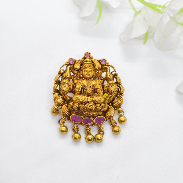 Lakshmi with Elephant Pendant - The Velli Kadai