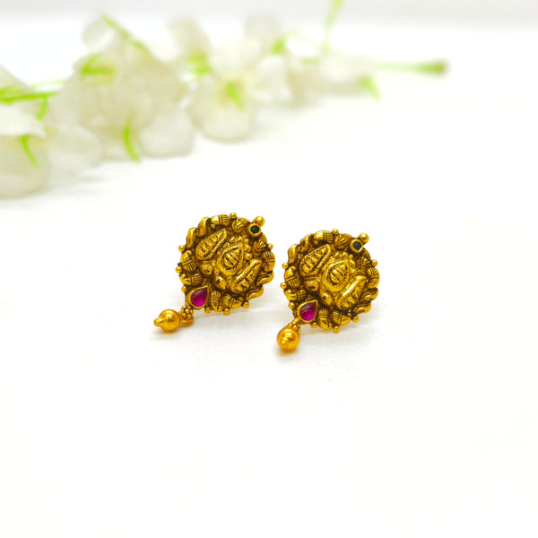 Lakshmi Stud with Beads