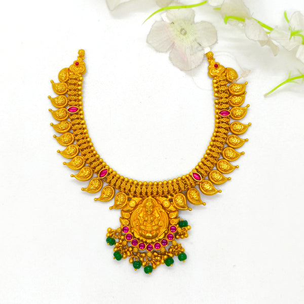 Mango Lakshmi Antique Necklace
