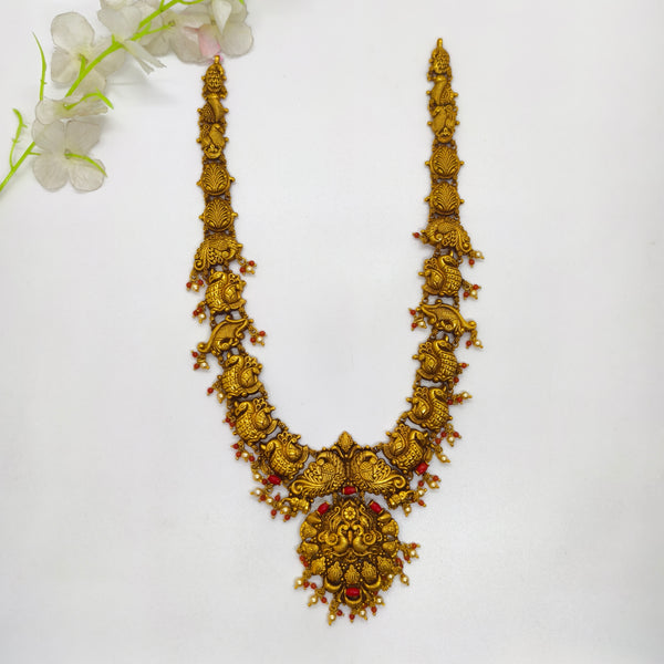 Peacock Silver Antique Haram