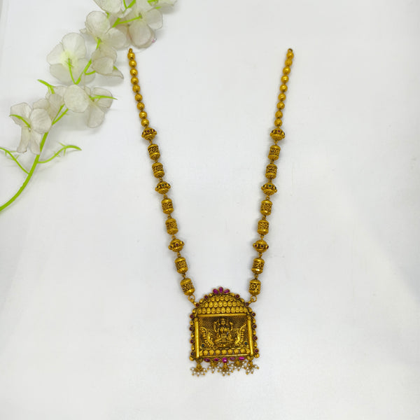 Lakshmi Silver Antique Haram