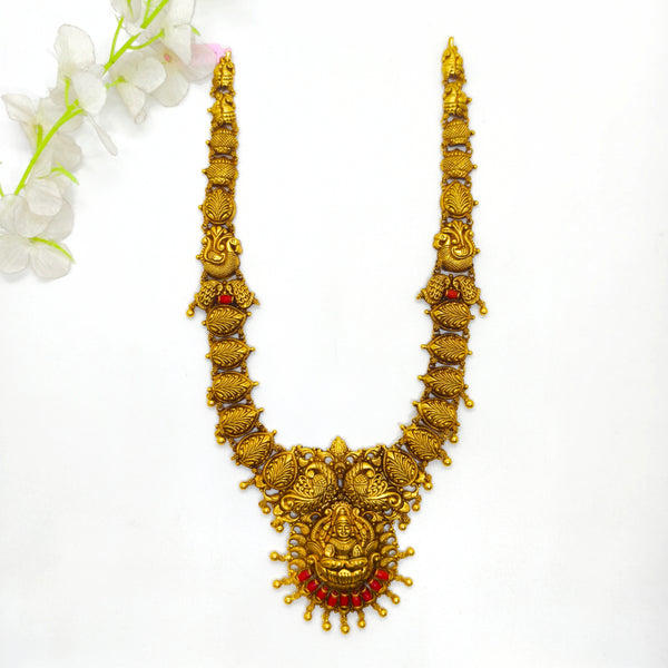 Lakshmi Silver Antique Haram