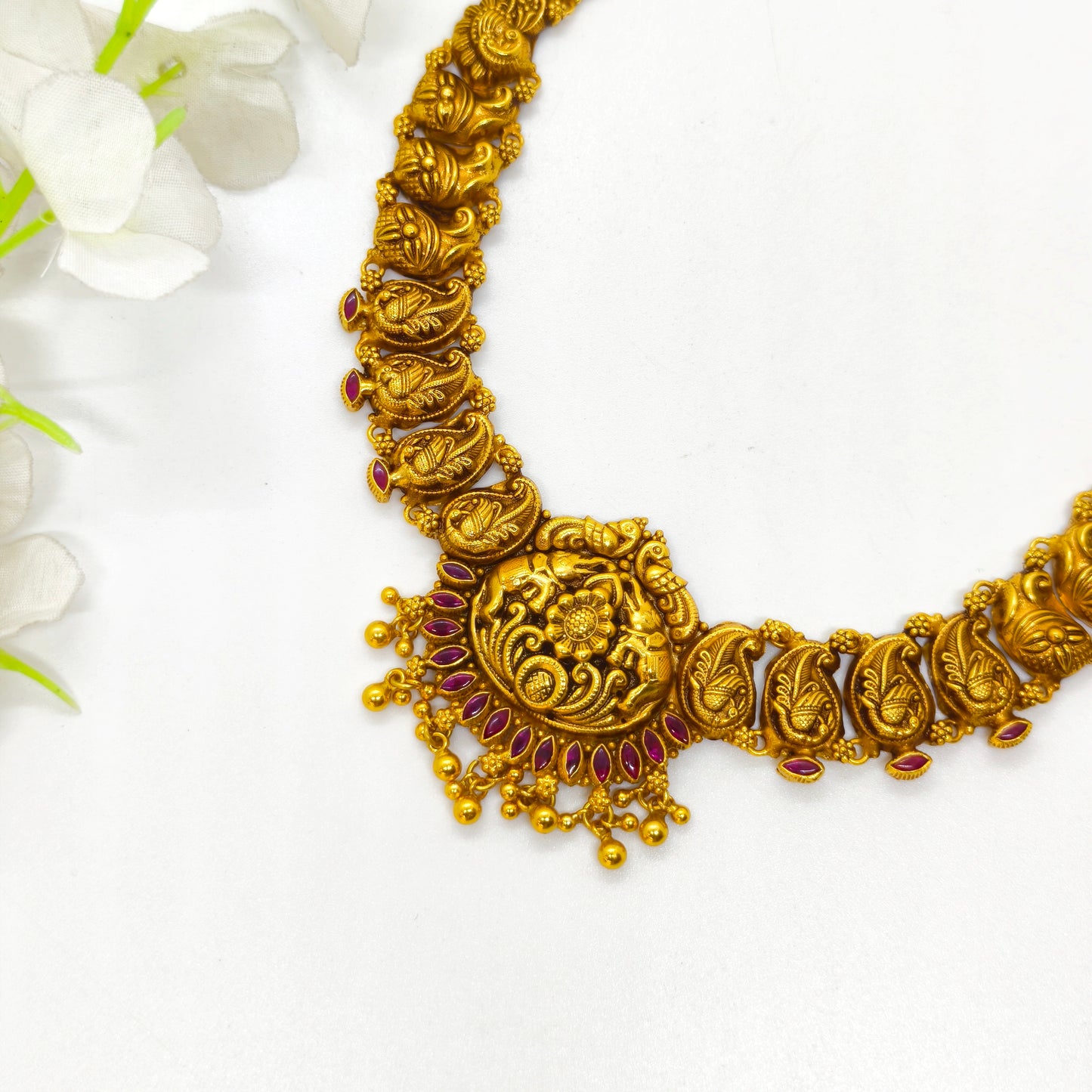 Flower Antique Necklace